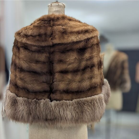 Vintage Mink Stole - Picture 6 of 9